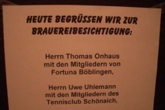 2004 Brauereibesichtigung