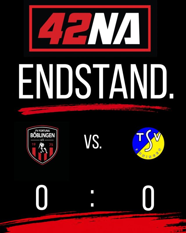 ❤️🤍 Erster Heimspieltag – was für ein Tag! ❤️🤍

Heute durften wir endlich unser erstes Heimspiel bestreiten! 🏟️

Gegen den TSV Ehningen 2 haben wir bis zur letzten Minute gekämpft und alles auf dem Platz gelassen. 💪🏼 Auch wenn am Ende kein Tor fallen wollte, nehmen wir einen hart erkämpften Punkt mit. Der Endstand: 0:0.

Bei bestem Wetter und vor zahlreichen Zuschauern hat es heute einfach richtig Spaß gemacht! ☀️🔥 Ein riesiges Dankeschön an alle, die uns von außen unterstützt und angefeuert haben! ❤️🤍

Wir bleiben dran, trainieren weiter und freuen uns schon auf den nächsten Spieltag! ⚽️

#kreisligab #fußball #heimspieltag #vereinsliebe #fortunaGO