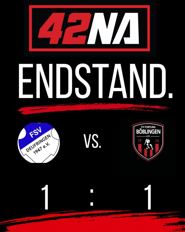 Letztes Testspiel 🔴⚪

Die ersten 40 Minuten gestalteten sich ausgeglichen. Nach einem Freistoß vor dem Tor mussten wir jedoch das 1:0 hinnehmen – der Ball fand durch die Mauer den Weg ins rechte Torwarteck.

Nach der Pause zeigten wir schöne, herausgespielte Situationen und belohnten uns schließlich mit dem 1:1-Ausgleich. 💪🏼

Damit schließen wir unsere Testspielreihe ab und nehmen viele wichtige Erkenntnisse mit in die neue Saison. 🔥

#vorbereitung #kreisligafußball #FortunaGO