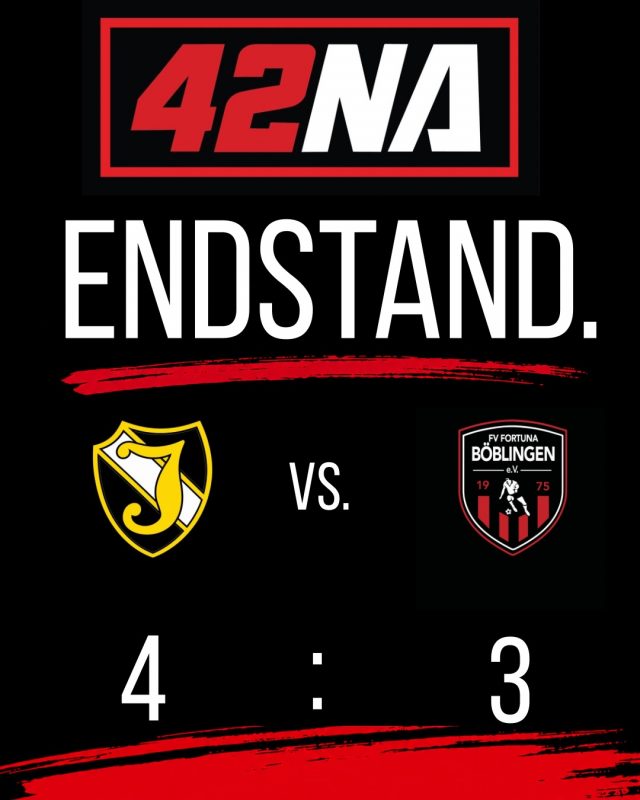 Was für ein Spieltag! 🔥

Leider mussten wir uns am Ende mit 4:3 geschlagen geben – damit bleiben die ersten Punkte heute noch aus.

Trotzdem haben wir alles gegeben und bis zum Schluss gekämpft. Besonders in der zweiten Halbzeit haben wir gezeigt, dass wir uns auch von einem 4:1-Rückstand nicht unterkriegen lassen und immer weiterkämpfen! 💪🏼❤️

Ein riesiges Dankeschön an alle, die heute da waren und uns bei unserem ersten Punktspiel unterstützt haben! Eure Unterstützung bedeutet uns unglaublich viel. ❤️🤍

Jetzt heißt es: weiter trainieren, weitermachen und beim nächsten Spieltag wieder alles geben!
Und diesmal: zuhause! 🥳🔥

#fortunaBB #KreisligaB #einVereinEineFamilie #fortunaGO #Auswärtsspiel
